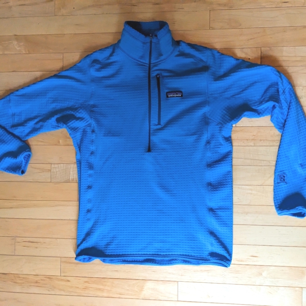 PATAGONIA - M's Polartec Powergrid fleece. Size M.